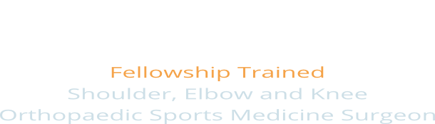 Robert Morgan orthopaedic surgeon and sports medicine